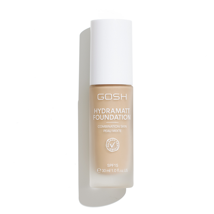 GOSH COPENHAGEN HYDRAMATT FOUNDATION - AVAILABLE IN 12 SHADES - Beauty Bar
