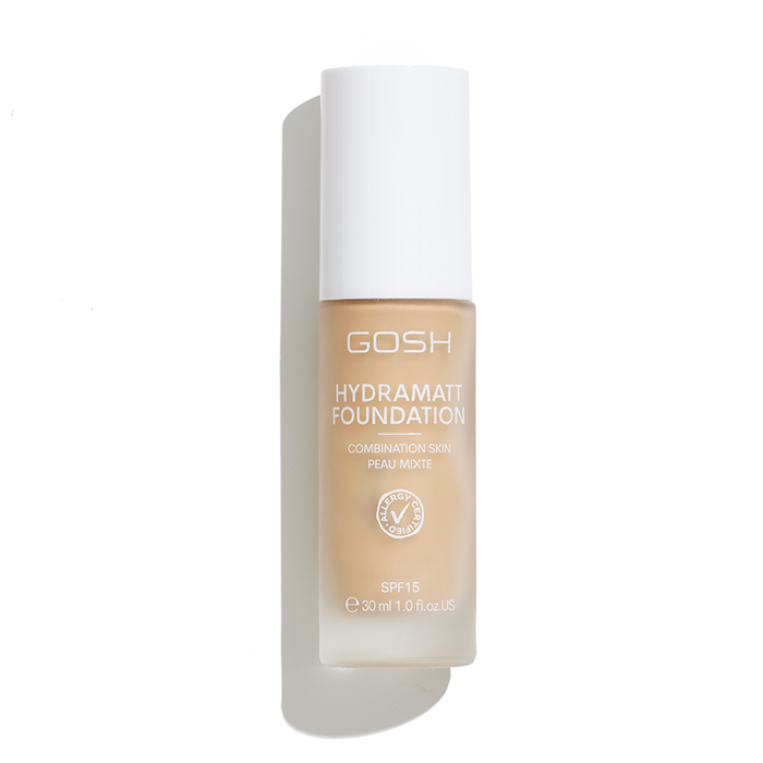 GOSH COPENHAGEN HYDRAMATT FOUNDATION - AVAILABLE IN 12 SHADES - Beauty Bar