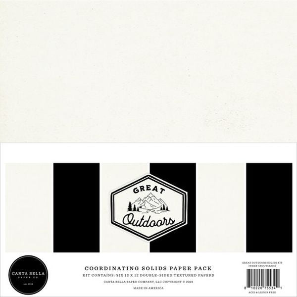 Great Outdoors - 12x12 Collection Pack - Solids