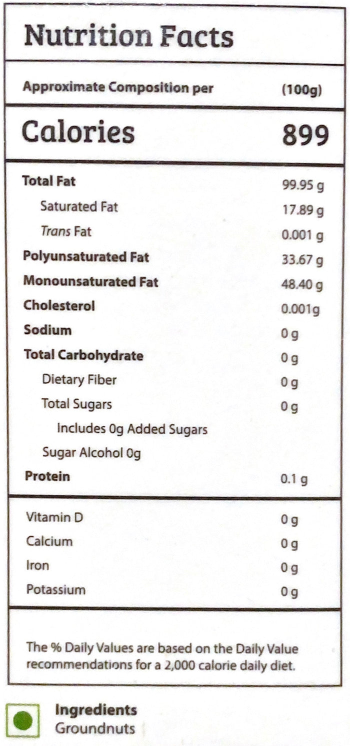 Groundnut Oil