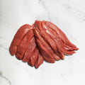 Halal Mutton Leg Steak Boneless Strips