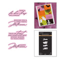 Happy Halloween Sentiment Press & Foil Plate & Die Set