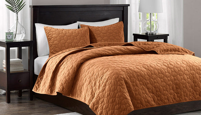 Harper Rust Comforter Set