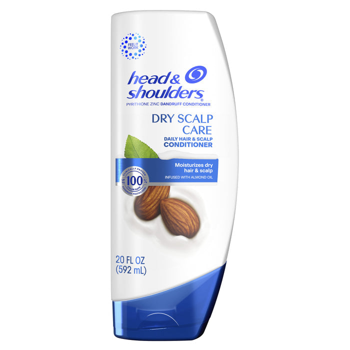 Head and Shoulders Dandruff Conditioner, Dry Scalp Care, 20 oz