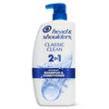 Head & Shoulders 2 in 1 Dandruff Shampoo and Conditioner, Classic Clean, 28.2 fl oz, For All Hair Types