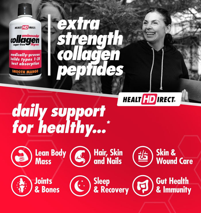Health Direct aminosculpt collagen sugar-free