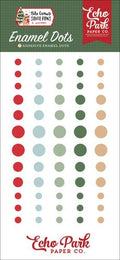 Here Comes Santa Paws - Enamel Dots