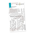 Holiday Messages - Clear Stamps
