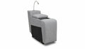 Ibiza IV Grey Fabric Console