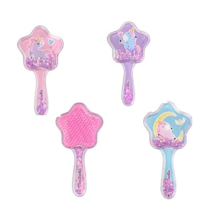 IDC MARTINELIA GLITTERY UNICORN HAIR BRUSH - Beauty Bar