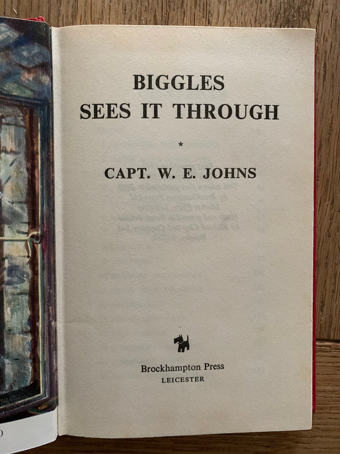 Biggles Sees it Through