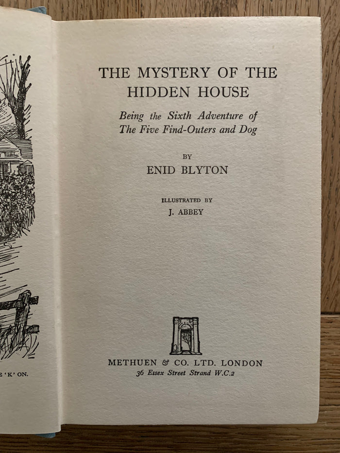 The Mystery of the Hidden House
