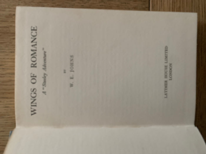 Wings of Romance - A Steeley Adventure