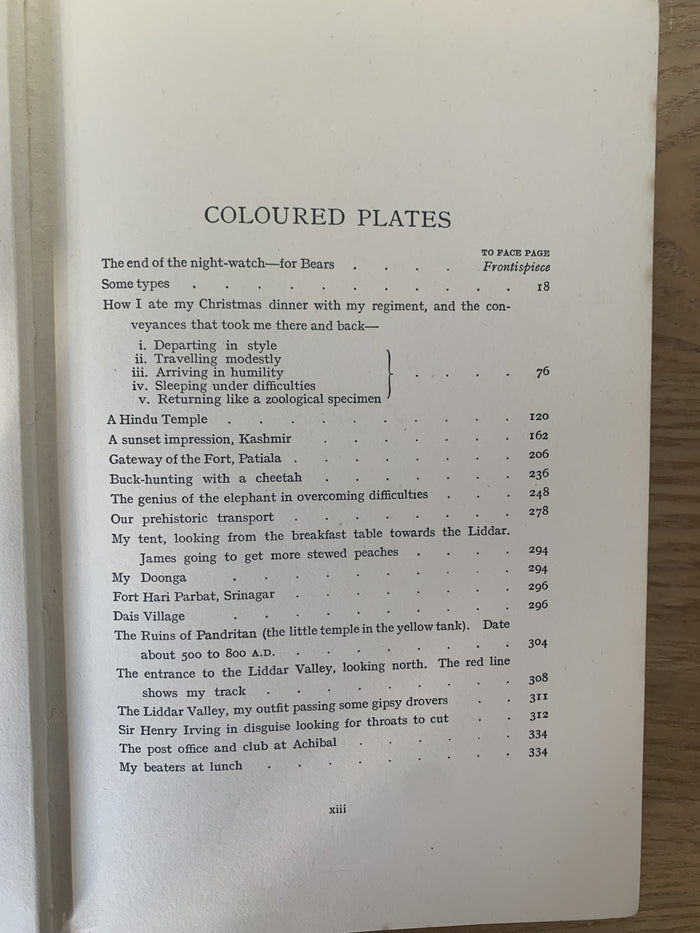 Indian Memories - Recollections of Soldiering, Sport etc