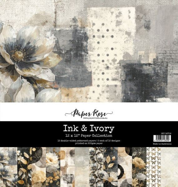 Ink & Ivory - 12x12 Paper Collection