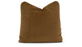 Jasper Cognac Velvet Accent Pillow