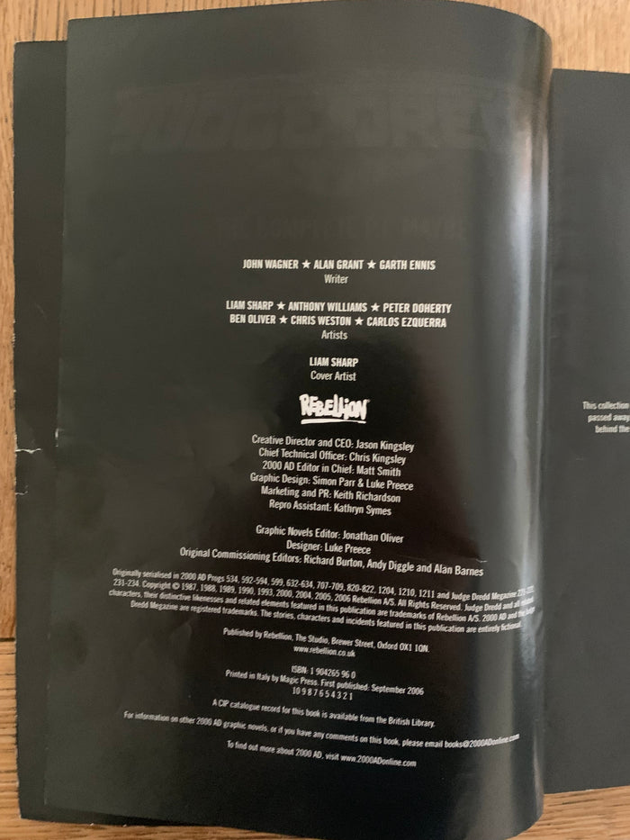 Judge Dredd: The Complete P.J. Maybe