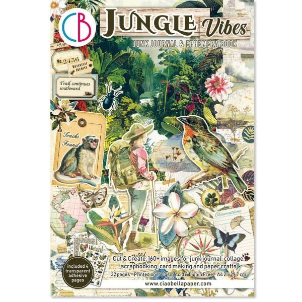 Jungle Vibes - Junk Journal & Ephemera Book