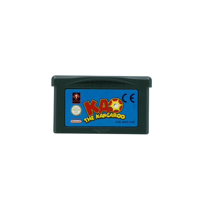 Kao the Kangaroo Spielmodul für Game Boy Advance - Vorderseite