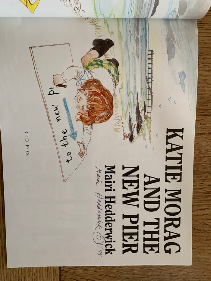 Katie Morag and the New Pier (signed)