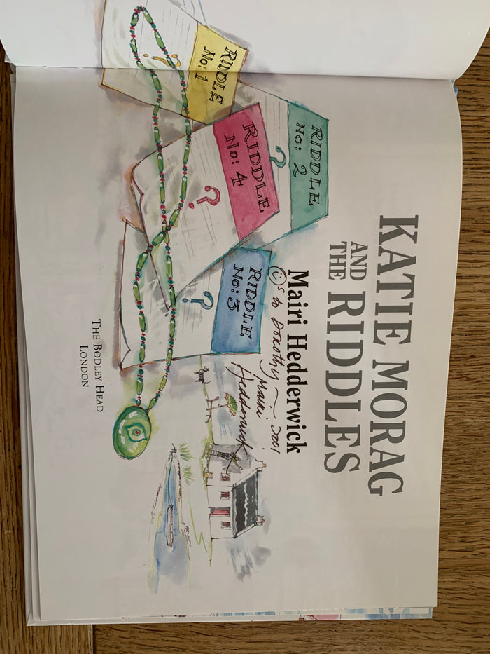 Katie Morag and the Riddles (signed)