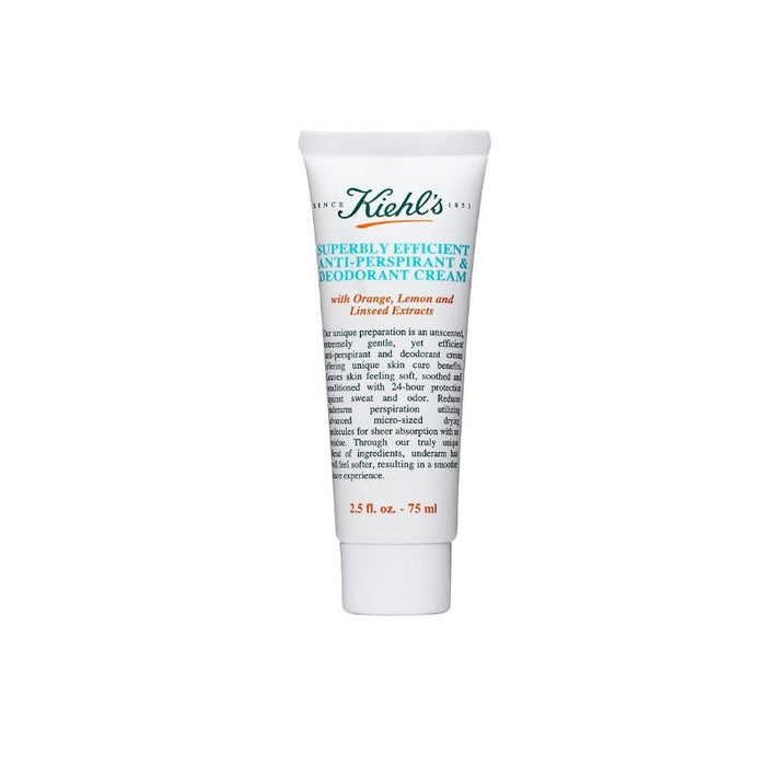 KIEHL'S SUPERBLY EFFICIENT ANTIPERSPITANT & DEODORANT CREAM 75ML - Beauty Bar