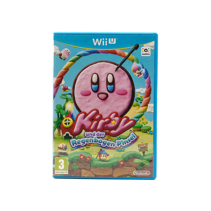 Kirby und der Regenbogen-Pinsel für Nintendo Wii U in Originalverpackung - Vorderseite