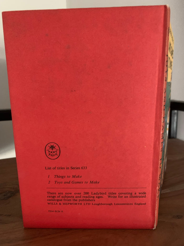 Ladybird Book of Toys and Games To Make