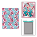 Layered Radiant Blooms Stencil - Betterpress Society February 2026 Add On