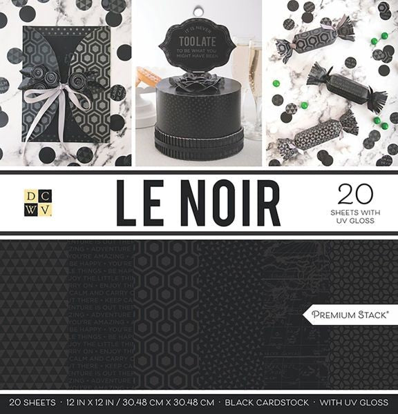Le Noir - 12x12 Paper Pad