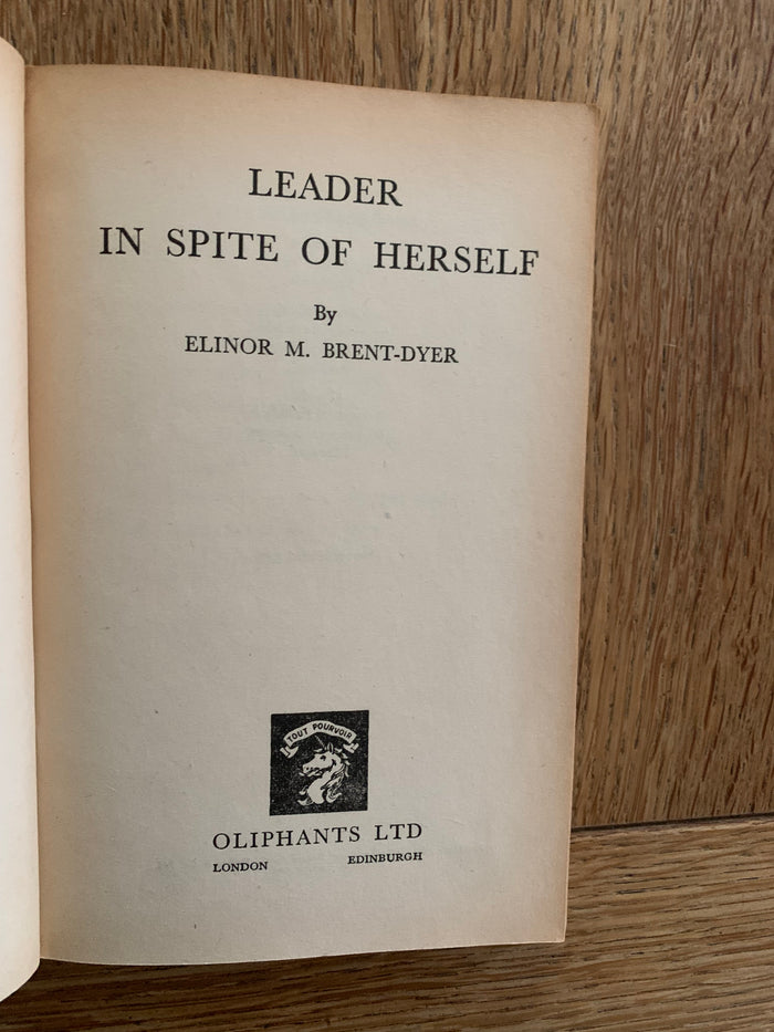 Leader in Spite of Herself