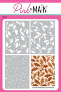 Leaves and Acorns Layering Stencils