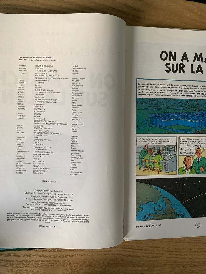 Les Aventures de Tintin - On A Marche Sur La Lune