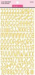 Luna Alpha Puffy Stickers - Bell Pepper