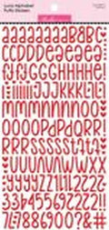 Luna Alpha Puffy Stickers - McIntosh