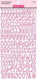 Luna Alpha Puffy Stickers - Peep
