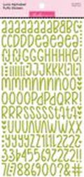 Luna Alpha Puffy Stickers - Pickle Juice