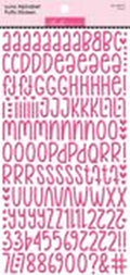Luna Alpha Puffy Stickers - Punch