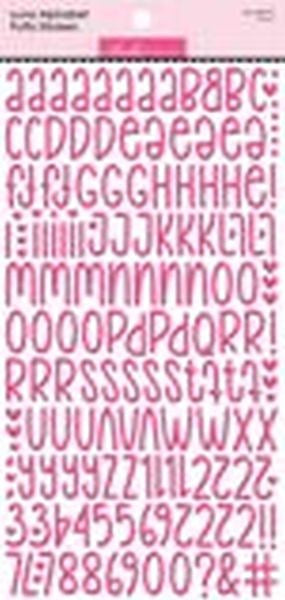 Luna Alpha Puffy Stickers - Punch