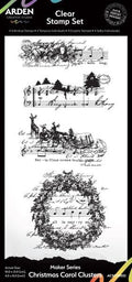 Maker Series - Clear Stamps - Christmas Carol Clusters