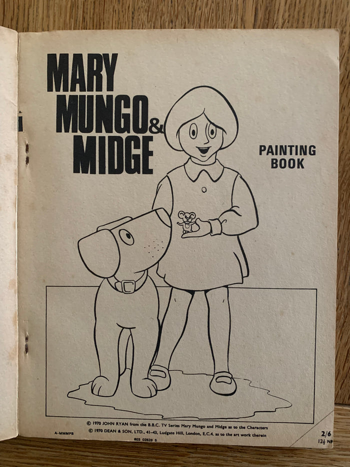 Mary Mungo & Midge Painting Book