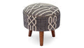 Maya Black & White Stool