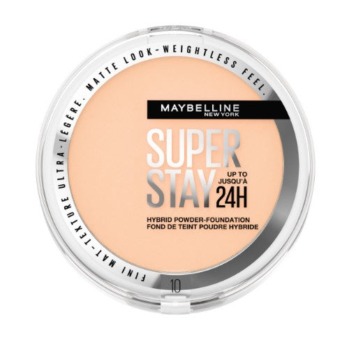 MAYBELLINE NEW YORK - SUPERSTAY 24H HYBRID POWDER FOUNDATION - AVAILABLE IN 4 SHADES - Beauty Bar