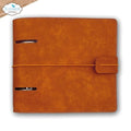 Memory Binder - Square Page - Rusty Brown