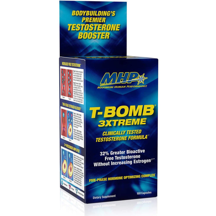 MHP T-Bomb 3XTREME 168 Capsules