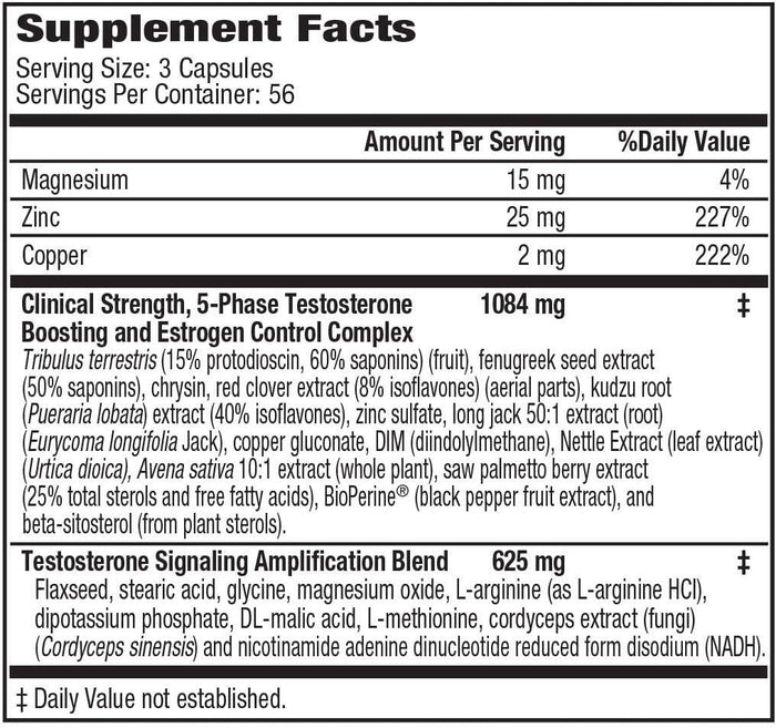 MHP T-Bomb 3XTREME 168 Capsules