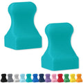 Mini Pawn Magnets - Set of 2 - Seaside Teal
