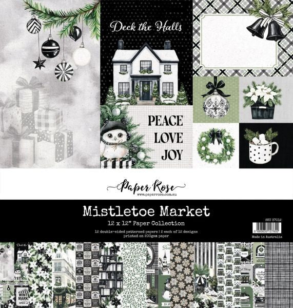 Mistletoe Market - 12x12 Paper Collection