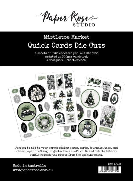 Mistletoe Market - Quick Card Die Cuts