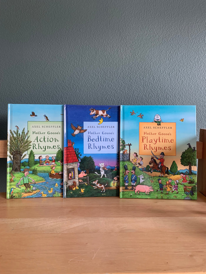 Mother Goose’s Nursery Rhymes 3 volume boxed-set